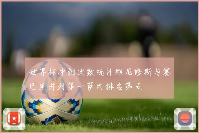 世界杯冲刺次数统计维尼修斯与赛巴里并列第一萨内排名第五